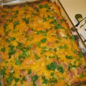 Low Carb Spagheti Squash Casserole With Ham And Broccoli Recipe