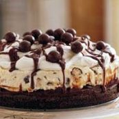 Chocolate Malt Ice Cream Cake