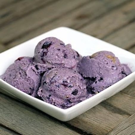 Blueberry Cheesecake Ice Cream