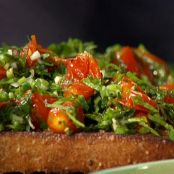 Roasted Tomato Bruschetta