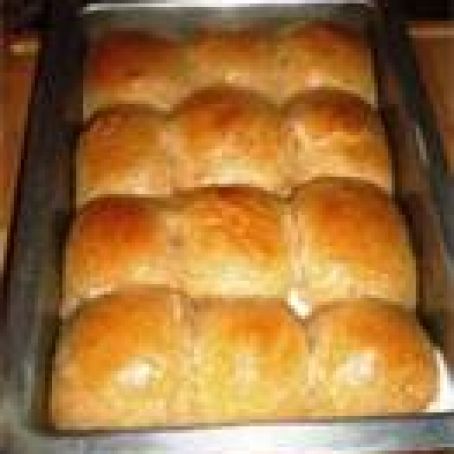 Bread Machine Whole Wheat Dinner Rolls