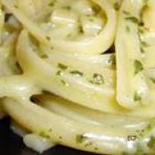Linguine in Pesto Cream Sauce