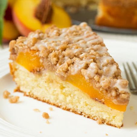 Peach Crumb Cake