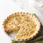 Ham & Swiss Quiche