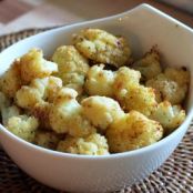 Roasted Cauliflower With Parmesan Cheese