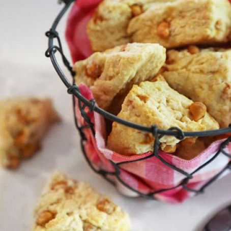 PEWTER ROSE BUTTERSCOTCH SCONES