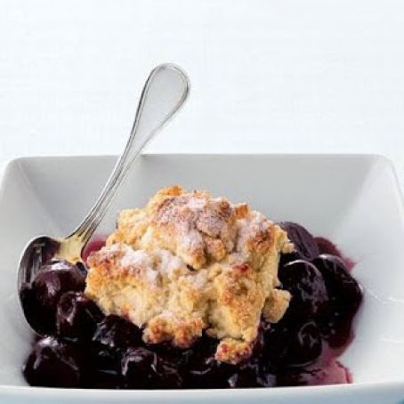 SWEET CHERRY COBBLER