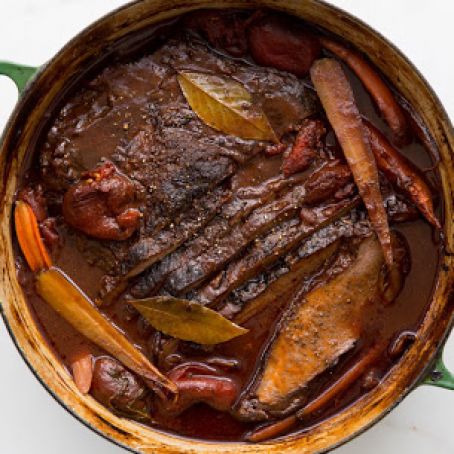 Red Wine-Braised Brisket