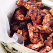 Lampe's Chicken Wings with Sweet-and-Spicy Pantry Sauce
