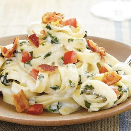 Spinach Fettuccine