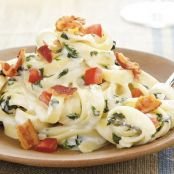 Spinach Fettuccine