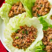 Slow Cooker Asian Chicken Lettuce Wraps