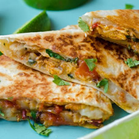 Chipotle Chicken Quesadillas