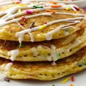 Cake Batter Pancakes