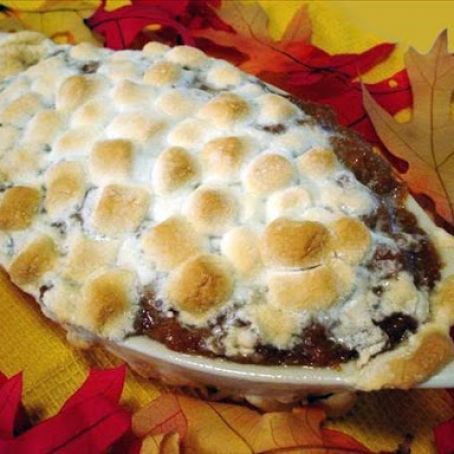 Sweet Potato Casserole - Marshmallow Topping