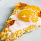 Cornbread Breakfast Pizza