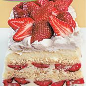 Icebox cake - strawberry-lemon