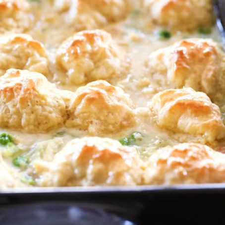 CHICKEN AND DUMPLING CASSEROLE