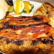 Grilled Cheesy Mini Meatloaves