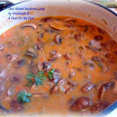 Mushroom Soup with a Thai Twist