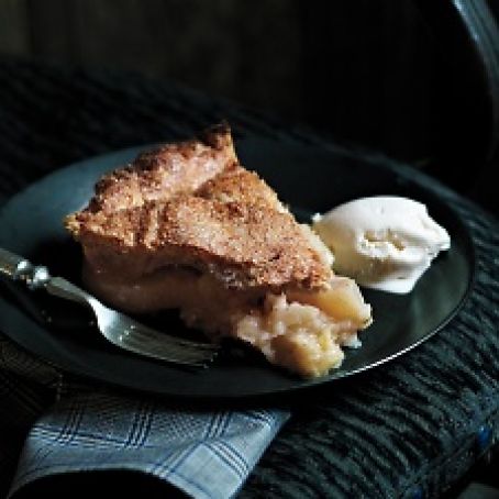 Apple-Pear Pie with Walnut Crust