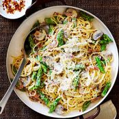Prosciutto and Asparagus Pasta