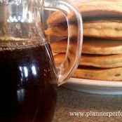 Easy and Quick Homemade Maple syrup