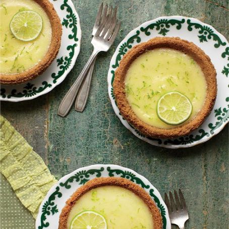 Zested Lime Curd Pie