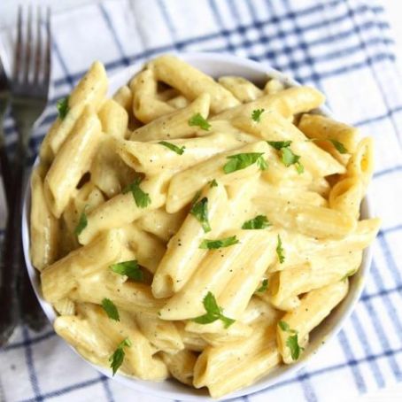 creamy garlic butter pasta