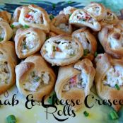 Crab and Cheese Crescent Rolls