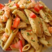 Cajun Chicken Alfredo Penne