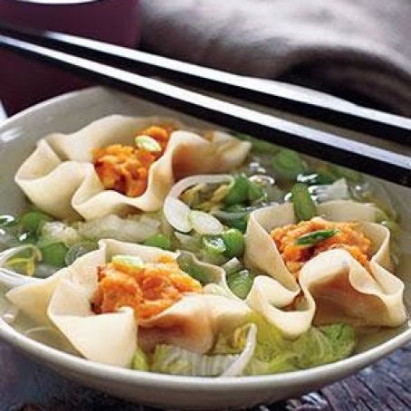 Miso Soup With Sweet Potato Dumplings
