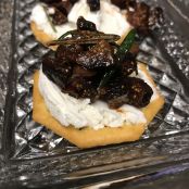 Fig & Olive Tapenade with Goat Cheese
