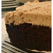 CHOCOLATE PEANUT BUTTER CRAZY CAKE