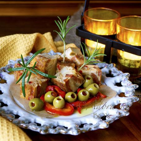 Chorizo and Roasted Red Pepper Tortilla