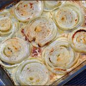 Roasted parmesan-creamed onions