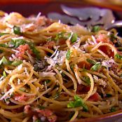 Whole-Grain Spaghetti with Pecorino, Prosciutto and Pepper (Fall)
