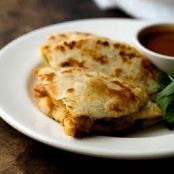 Ancho Chile Shrimp Quesadilla