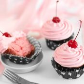 Cherry Burst Cupcakes