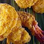 Polenta Crusted Shrimp with Mustard and Herb Mayonnaise