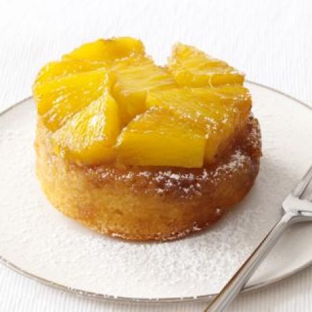 Pineapple Upside-Down Cake for Two