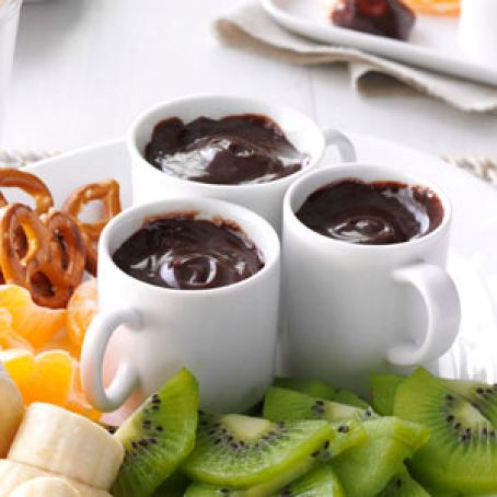 Chocolate Caramel Fondue