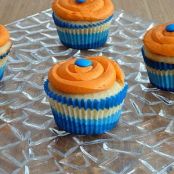 Sugar Cookie Cupcakes & Orange zest frosting