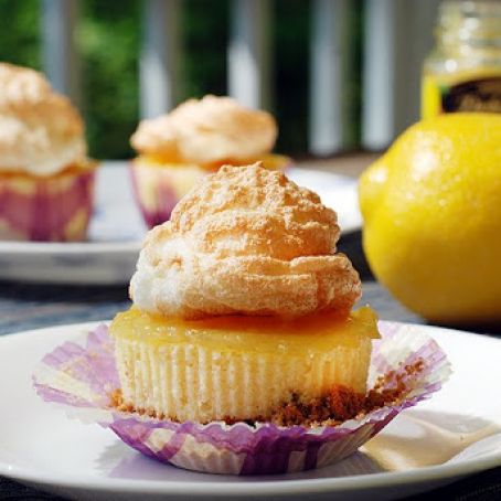 Mini Lemon Meringue Cheesecakes