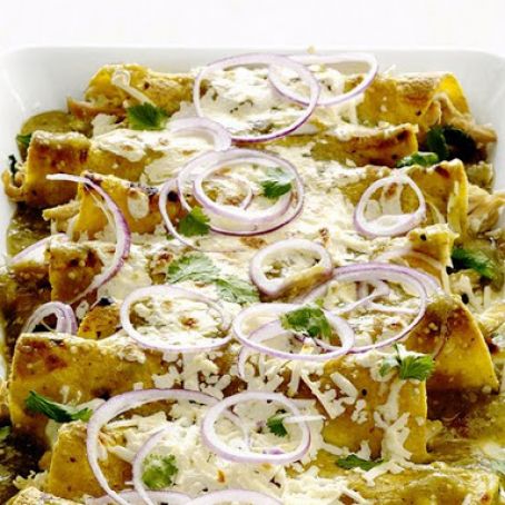 Chicken & Cheese Enchiladas