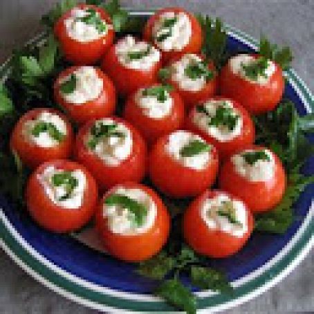 Stuffed Cherry Tomatoes