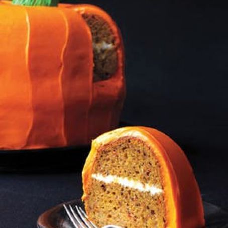 Pumpkin Carrot Cake with Cream Cheese Frosting