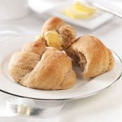 Overnight Honey-Wheat Rolls