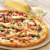 Chicken Pizza Primavera