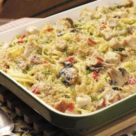 Classic Turkey Tetrazzini Recipe